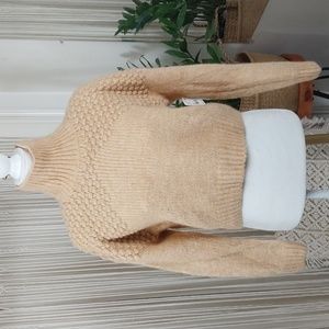 NWT Free People Bradley Pullover In Camel Size XS